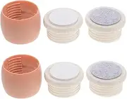 ROMISBABA 2pcs Adjustable Bed Stoppers Anti-Shake Tool for Wall Beds Noise Reduction Support Stabilizer Self-Adhesive Design for Secure Furniture Fixation and Collision Prevention