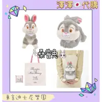 在飛比找蝦皮購物優惠-現貨🈶刷卡分期 日本迪士尼樂園 桑普 邦尼兔 購物袋 束口包