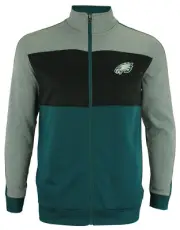 OuterStuff NFL Youth Performance Full Zip Stripe Jacket , Philadelphia Eagles