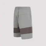 [Craig Green] Craig Green-Grey Barrel Cotton Shorts-Uomo S STAND