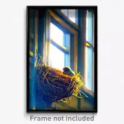 Pixel Art Poster - Important Nest (8 Bit Psychedelic Trippy Video Game Print)