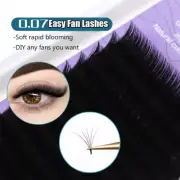 Extensions DIY Any Fans Easy Fan Lashes Premium Volume Self Fanning Lashes