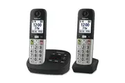 Panasonic KX-TGU432AZB Digital Cordless Phone with Answering Machine - Excellent - Refurbished