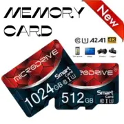 Micro SD Card 128GB 256GB 512GB 1024GB 1TB TF Memory Card for Phone Tablets Lot
