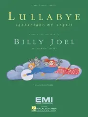 Lullabye Goodnight My Angel Billy Joel Song for Piano Guitar Chords Sheet Music