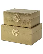 A&B Home Yasmeen Nesting Boxes, Set of 2