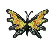 Embroidered Patch - Butterfly - NEW - Iron-on/Sew-on