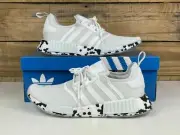 Adidas Originals NMD R1 Men's White Black Speckled Camo Boost OREO GZ4307 NBY