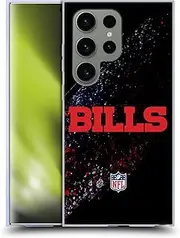Head Case Designs Officially Licensed NFL Blur Buffalo Bills Logo Soft Gel Case Compatible with Samsung Galaxy S24 Ultra 5G
