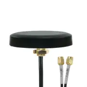 Ultra Low Profile Indoor/Outdoor Omni Directional MIMO WiFi Antenna - Dual Ba...