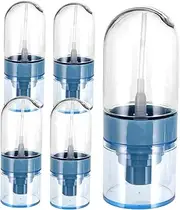 Ipetboom 5pcs Fine Mist Spray Bottle Portable Leak Proof Makeup Perfume Atomizer Travel Size Face Mist Container Refillable Plastic
