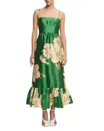 Alemais Sage Midi Dress