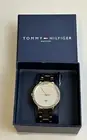 Tommy Hilfiger 1781999 Watch With 36mm Face With & Light Gold Breclet.