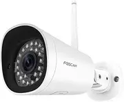 Foscam FI9902P Wireless 1080P Outdoor IP Security Camera - AI Human Detection, Night Vision, External SD Card Slot - View and Playback Remotely Via App/PC - Incl Free Cloud Storage - Works with Alexa