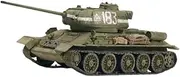 1/72 Russian T34 Tank Model Tank Toy Building Kit Desk Decor Tank Truck 4D Model Collectibles for Girls Kids Birthday Gifts