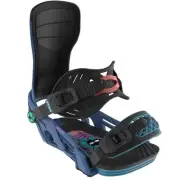 Stylist Womens Snowboard Bindings, S/M: US W 5-8, Blue