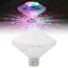 Floating LED Bath Lights Underwater Hot Tub RGB Colorful Lazy Spa Disco Lamp ZC