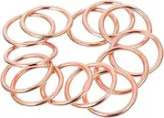 OHPHCALL 2000pcs Adjustable Slider Buckles for Women Underwear Durable Flexible Round Shape Strap Accessories Convenient Stylish for Everyday Use
