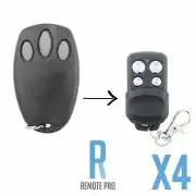 4 x Vicway C945/94335E Replacement Garage Remote Control VR650/VR850