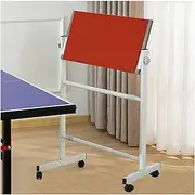 Table Tennis Rebound with One-Piece Rubber,Improved 2nd Generation Pingpong Return Board Self Training Equipment for Home Gym Community Game Rooms (Size : 65cmLx 32cmW)