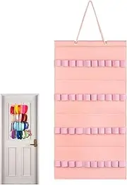 Shxupjn Felt Headband Organizer - 40 Slots Headband Storage Holder for Wall - Headband Storage Holder for School Dormitory, Bedroom, Living Room