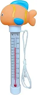 Pool Temperature Tester, Cartoon Pools Water Temperature Tester, Shatter Resistant Easy Read Ponds Equipments with String for Spas Aquarium