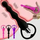 Vibrating Prostate Massager Anal Plug Butt Vibrator Anal Beads Sex Toy For Adult