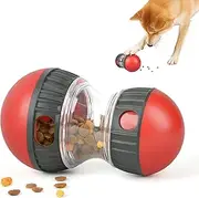 Dog Interactive Toys, Adjustable Dog Treat Dispenser Ball, Rolling Puppy Toy, Dog Puzzles Feeder, Slow Feeding for Small Medium Large Breed Pets