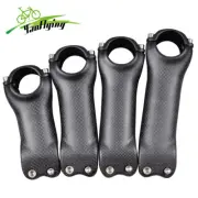 31.8 Carbon Handlebar Stem 1-1/8" 3K for Road MTB Bike Bicycle 80-130mm Bar Stem