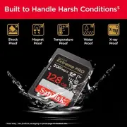 SanDisk Extreme PRO 128GB SDXC UHS-I Memory Card