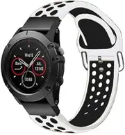 [MGTCAR] 22/26MM Quick Release Silicone Wristband Strap For Garmin Fenix 6X Pro 5 5XPlus Descent Mk2 MK1 Tactix Delta EasyFit Watch Band