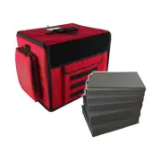 Battle Foam P.A.C.K. 720 Molle w/Pluck Foam Trays (Red) New