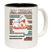 Cat Wisdom Cats Pussy Kitten Mug Cup