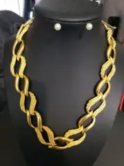 5 De Mayo Napier Nwt Beautiful 18 Inch Chunky Link Collar Necklace