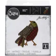 Sizzix BigZ Tim Holtz Patchwork Bird Die 664231