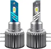H15 LED Headlight Bulbs,2Pcs Super Bright 30000LM Canbus CSP H15 LED Bulb Car Headlight High Beam DRL Daytime Running Light Auto Lamp 12V 6000K White