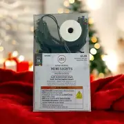 Christmas Miniature String Of Indoor 50 Multi Colored Lights Led 13.2 ft.