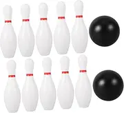 Generic Plastic Bowling Toy Set for Children 15cm Mini Bowling Balls Boys Toys Toddler