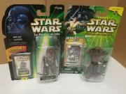 Star Wars POTF Hoth Chewbacca & POTJ Chewbacca Dejarik Champ Figure Lot