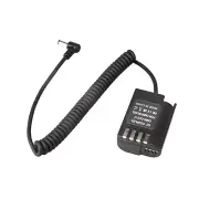 DMW-BLK22/DCC17 Dummy Battery W/ DC Male Cable For Panasonic GH3 GH4 GH6 G9 S5K