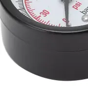 Pressure Gauge Vertical Pressure Meter Liquid Monitoring 0-10Bar 0-150Psi.