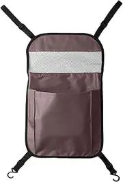 Seat Back Storage, Car Organizer Seatback Behind Seat Tissue Box, Waterproof, sturdy Design, Large Capacity Attachment for Sunglasses, Phones, and Small Items, 55x38cm