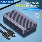 ☁【】ACASIS USB4.0硬碟外接盒 M.2 NVME SSD硬碟轉接盒