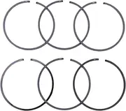 DEMULAX 6pcs Lot 45mm X 1.2mm Piston Rings Kit, for Husqvarna 353 350 Chainsaw Spare Replacement Part 537253002 Piston Ring Set