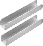 SECFOU 2Pcs Fence Reinforcement Groove for Gates Pet Indoor Safety Tool for Strong Secure Barrier Kindergarten Pet Stores