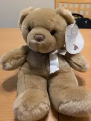 Vintage 2002 Carters Tykes Cuddly Soft Brown Baby Bear Stuffed Plush