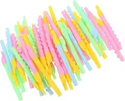 SOPOTUTU 50pcs Musical Instruments Flute for Beginners Portable Wind Instrument Recorder for Home and School Music Activities