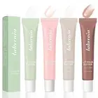 Tinted Lip Balm Butter, 4 Colors Moisturizing Gloss Clear Jelly pink