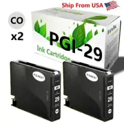 (2 Pack,CO) PGI-29 PGI29 Ink Cartridge PGI 29 for PIXMA pro 1s Printer