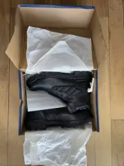 Bates Tactical Sport 2 Side 14 Mid Side Zip E03161 Mens Black Steel Toe Boots